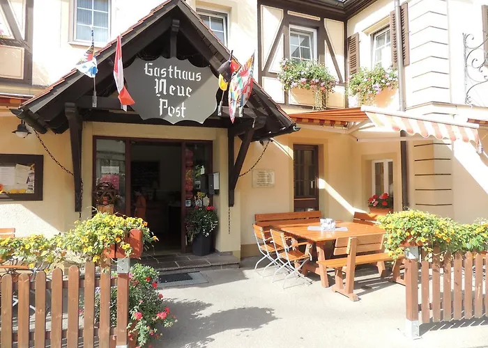호텔 Hotel-gasthof Neue Post Leutershausen (Bavaria)